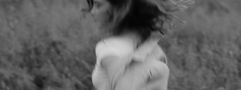 Blurry motion of a person running in place